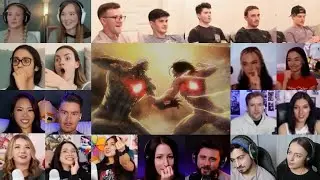 Attack on titan 進撃の巨人 season 2 full opening 3 reaction mashup #AttackonTitan #opening