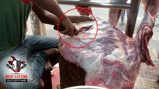 Amazing Meat Process Video (Super Smooth Version) || How to Cut Meat || Meat Cutting ASMR Video