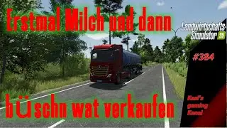 LS 25 Let's play #384 NF Marsch. Erstmal Milch und dann b&uuml;schn wat verkaufen.