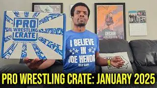 Pro Wrestling Crate January 2025 Unboxing and Review #PWCrate