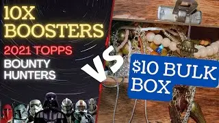 $10 Bulk Vs 10 packs Star Wars Topps Bounty Hunters