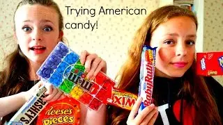 British trying American candy!