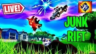 🔴 *NEW* FORTNITE JUNK RIFT, NEW POI VOID v10.10 UPDATE  (FORTNITE BATTLE ROYALE LIVE)
