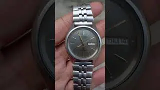 jam tangan citizen 7 automatic grey dial second original