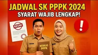 JADWAL PENYERAHAN SK PPPK TAHAP 2 FORMASI 2024, PARA PESERTA WAJIB LIHAT SEJUMLAH SYARAT INI