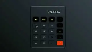How to Create simple calculator using Html Css and JavaScript