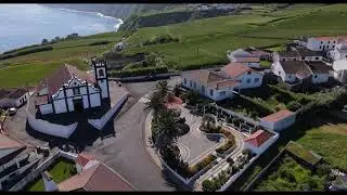 Achada Nordeste São Miguel Açores visto do Céu Agosto 2021