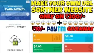 How to make own url sortner website free || Khudka url sortner website kaise banaye free