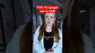Jigsaw trapped the wrong ginger 👩🏻&zwj;🦰 #skit #saw #comedy #parody #sketch #ginger