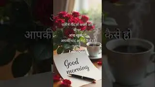 good morning status 💞🌄 #whatsappstatus #shortsvideo #trendingshayari #statusnewshayari #dilseshayari