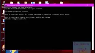 Fix Windows 10 Men&ugrave; Start e Cortana Soluzione 1 sfc /scannow