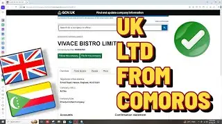 How to Register a UK LTD Company from Comoros 2025 (Guide) | UK Company Formation from Comoros 2025