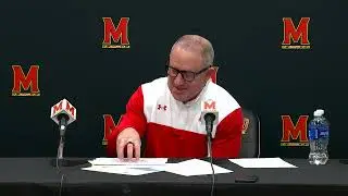 Maryland Men's Basketball head coach Buzz Williams recaps win vs. Penn State