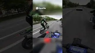 Motorbike Stunt Group  Insane Tricks on Public Road! Watch Now!