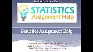 Statistics Assignment Help