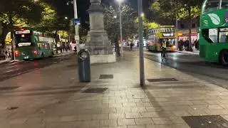 Halloween Night in Dublin 🇮🇪 | Spire Walk & City Vibes