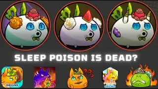 AXIE ORIGIN SLEEP POISON TEAM OFF SEASON 13