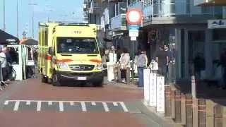 112 Ambulance with Police escort