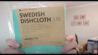 Best Reusable Paper Towels? | Swedish Dishcloth Unboxing