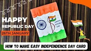Republic Day Flag Craft  🇭🇺 / Happy Republic Day🤩🤩🤩 #republicday #shorts #viral #artandcraft 