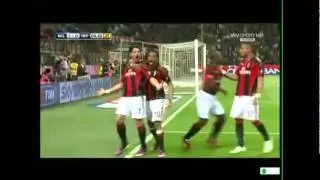 Milan vs Inter 1-0 goal by Pato