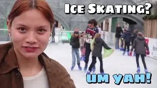 Family ICE SKATING in Maastricht ⛸️ Half-Filipino Christmas 🌴 The Hightrees 🌲 Family Vlog