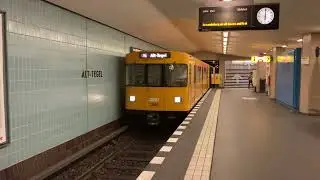 U-Bahn Berlin - Der Bahnhof Alt-Tegel