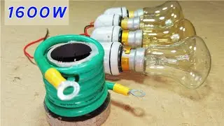 How to make electric generator working model