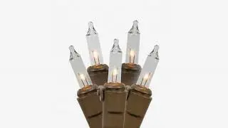 Must See Review 2017! LIDORE 100 Counts Super Bright Clear Mini Christmas tree Lights. White Wire..