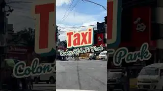 Taxi Colon St to IT Park .. #cebucity #travel #taxi