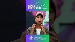 TODAY! An Evening with Sunni Patterson Live at the Main Street Cultural Center