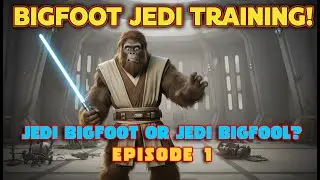 Bigfoot&rsquo;s Jedi Training Goes Hilariously Wrong 🤦&zwj;♂️🔥 (Episode 1) #bigfootcomedy #bigfootvlog #jedi