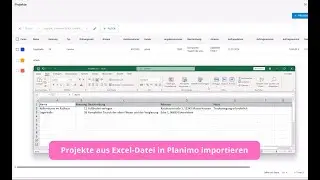 Projekte in Planimo importieren