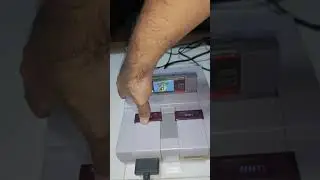 Super Nintendo e Super Mario World! #supernintendo #supermarioworld