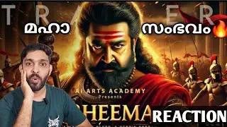 Randamoozham Trailer Reaction|Mohanlal Bheema|MT Vasudevan Nair|Trailer Reaction Mohanlal JMJourney