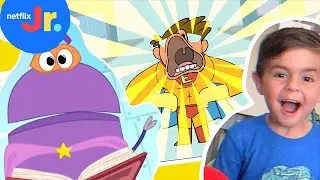 Super Eddie! 🦸&zwj;♂️ StoryBots Super Silly Stories | Netflix Jr
