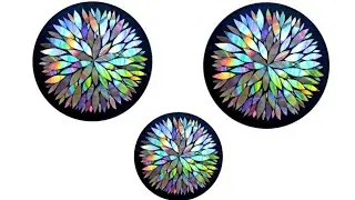 WOW! Waste Cd Reuing| CD Mosaic Art|Cd Wall Decor|Cd Crafts| CD Recycling Ideas|