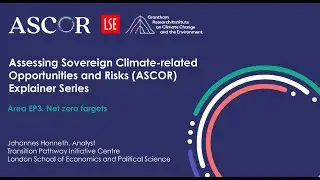 ASCOR Explainer Series - EP3.  Net zero targets