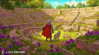 Lost Arena Knight: Pixel Art Wonder with Medieval Harmony!