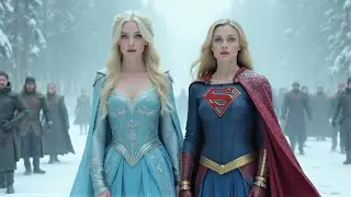 Supergirl & Snow Queen EPIC Rescue | Cinematic Arctic Adventure | Emotional Hero Story (4K Ultra HD)