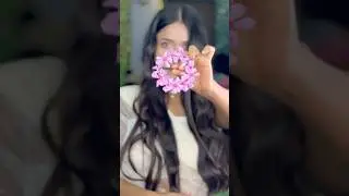 Bangle flower hairstyle😱|simple & beautiful#youtubeshorts#shorts#diy#hack#hairstyle#flowers#wedding