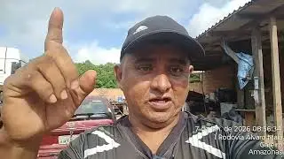 #saindo de careiro ,para BR 319 km 296 ,hoje dia 07/01/26.