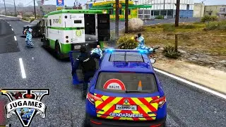 PREMIERE PATROUILLE DE L'ANNEE RETOUR DU GANG DES BLEUS [GTA 5 LSPDFR]