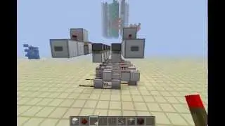 Minecraft: Bi-Directional Shift Register (Compact)