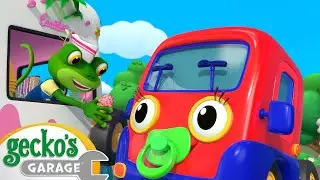 Ice Cream Thief | Baby Truck | Gecko's Garage | Kids Songs