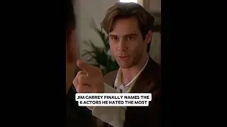 Jim Carrey Finally Names The 6 Actors He Hated The Most#shorts #actor #longervideos