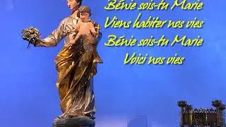 BÉNIE SOIS TU MARIE VIENS HABITER NOS VIES. Jean-Claude GIANADDA