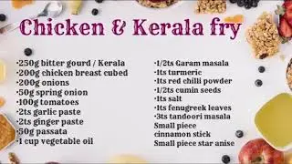 Chicken & Karela fry | bitter gourd fry | traditional Pakistani style | karela murgh handi | curry |