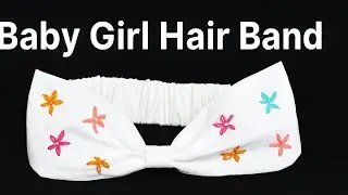 Make Your Own Adorable Baby Hairband at Home !✨UK baby fashion ✨ Mindful Stitch