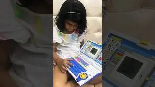 Shravya&rsquo;s new kids laptop 💻 from Amazon
